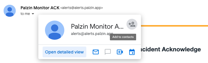 Gmail add contact