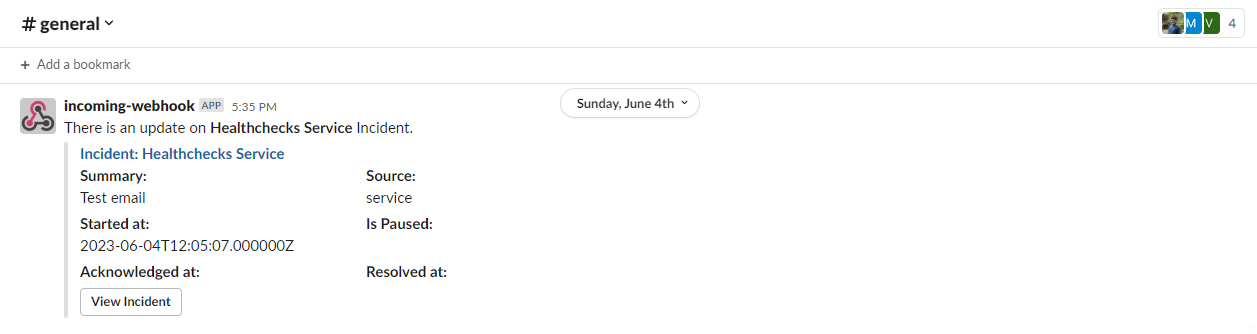 Slack Notification