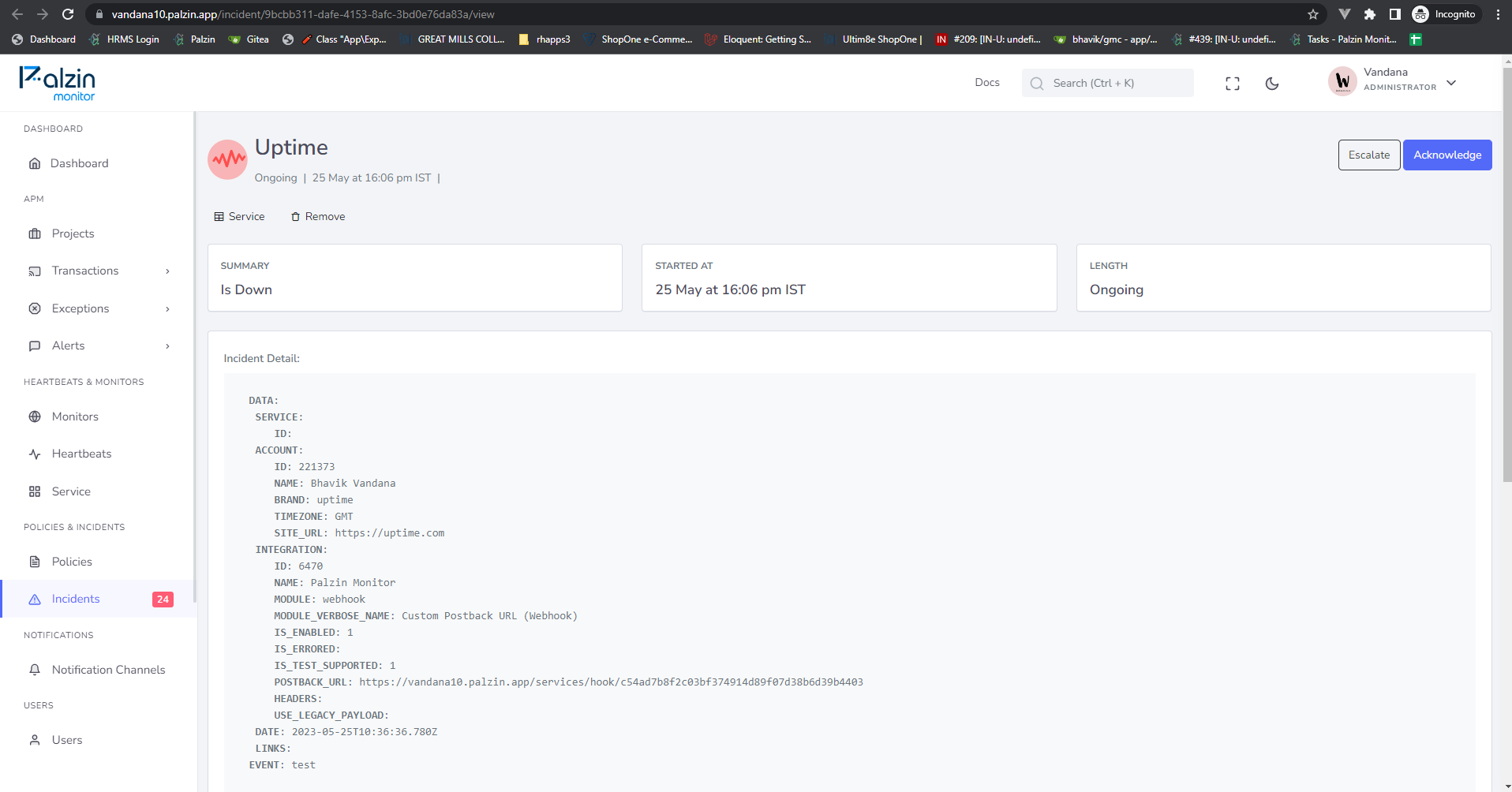 Uptime 5